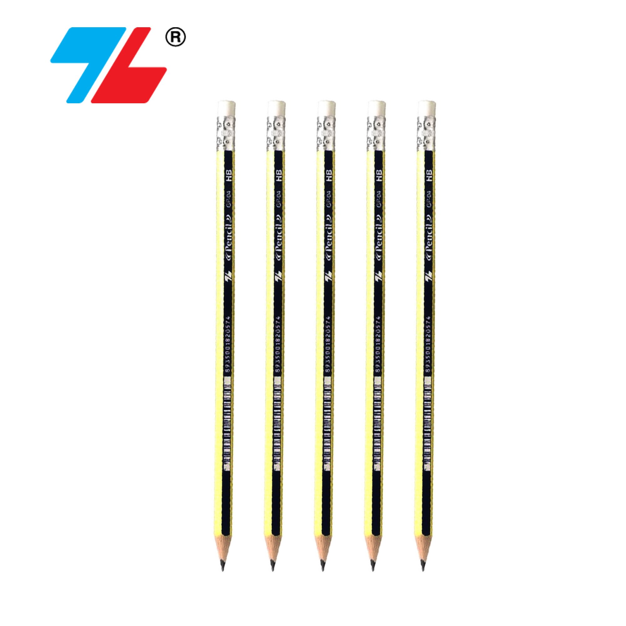Bút chì gỗ TL GP-04 Thiên Long có gôm