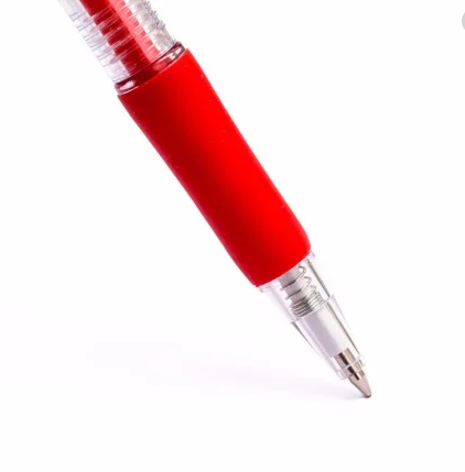Bút bi TL025 Grip đỏ Thiên Long