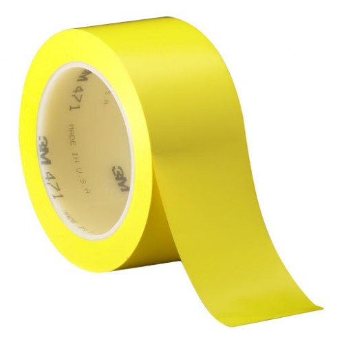 Băng keo dán nền màu vàng 4.8cm 33M (dán sàn)