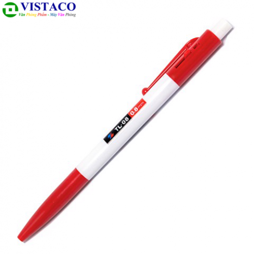 Bút bi TL08 đỏ Thiên Long