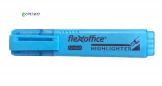 Bút dạ quang FO HL-05 xanh biển Flexoffice