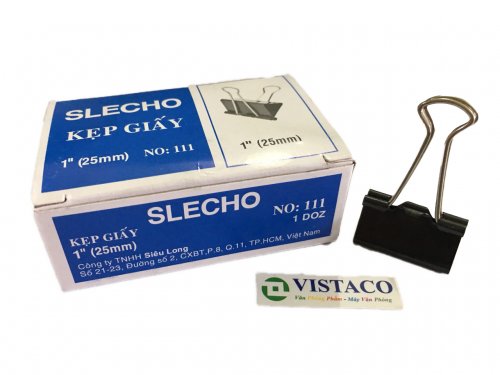 Kẹp bướm SLECHO- 25mm / 1 hộp