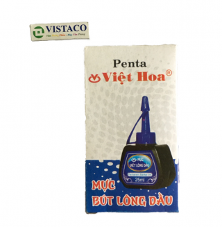 Mực bút lông dầu Penta Việt Hoa xanh