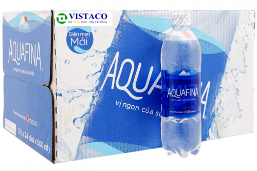 Nước uống tinh khiết Aquafina 500ml*24chai