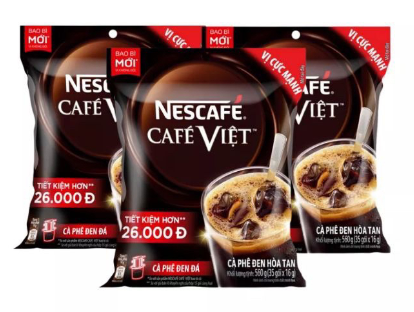 Cà phê Nescafe việt D.DA HT 16G*35GOI