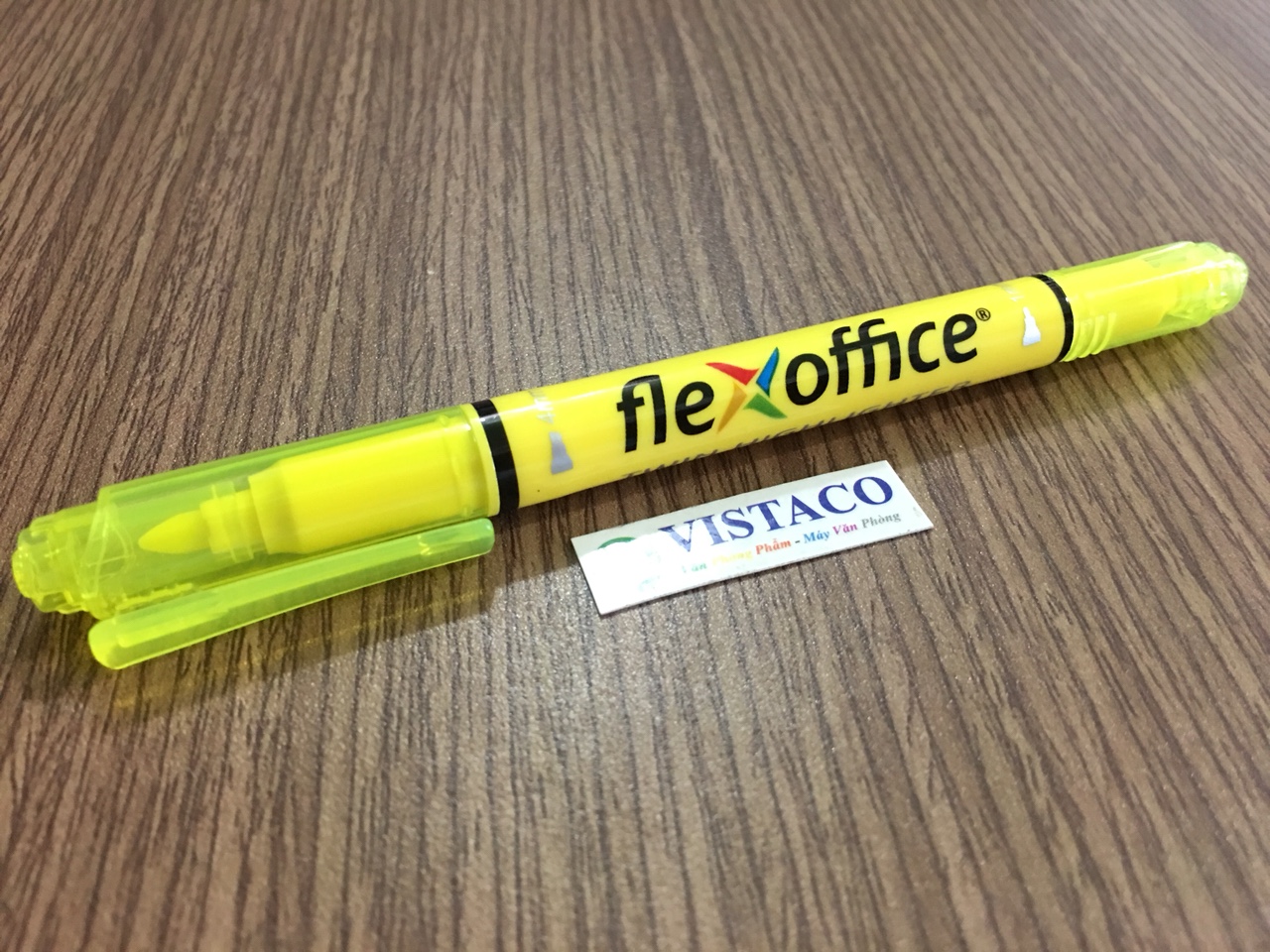 Bút dạ quang FO HL-01 Vàng Flexoffice