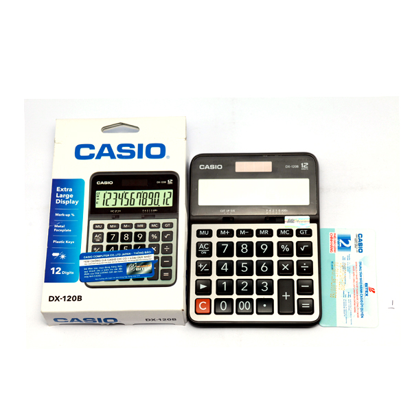 Máy tính Casio Chính hãng DX-120B