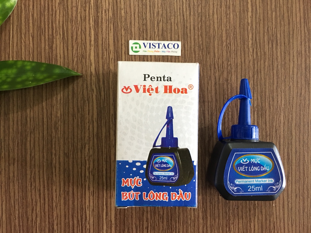 Mực bút lông dầu Penta Việt Hoa xanh