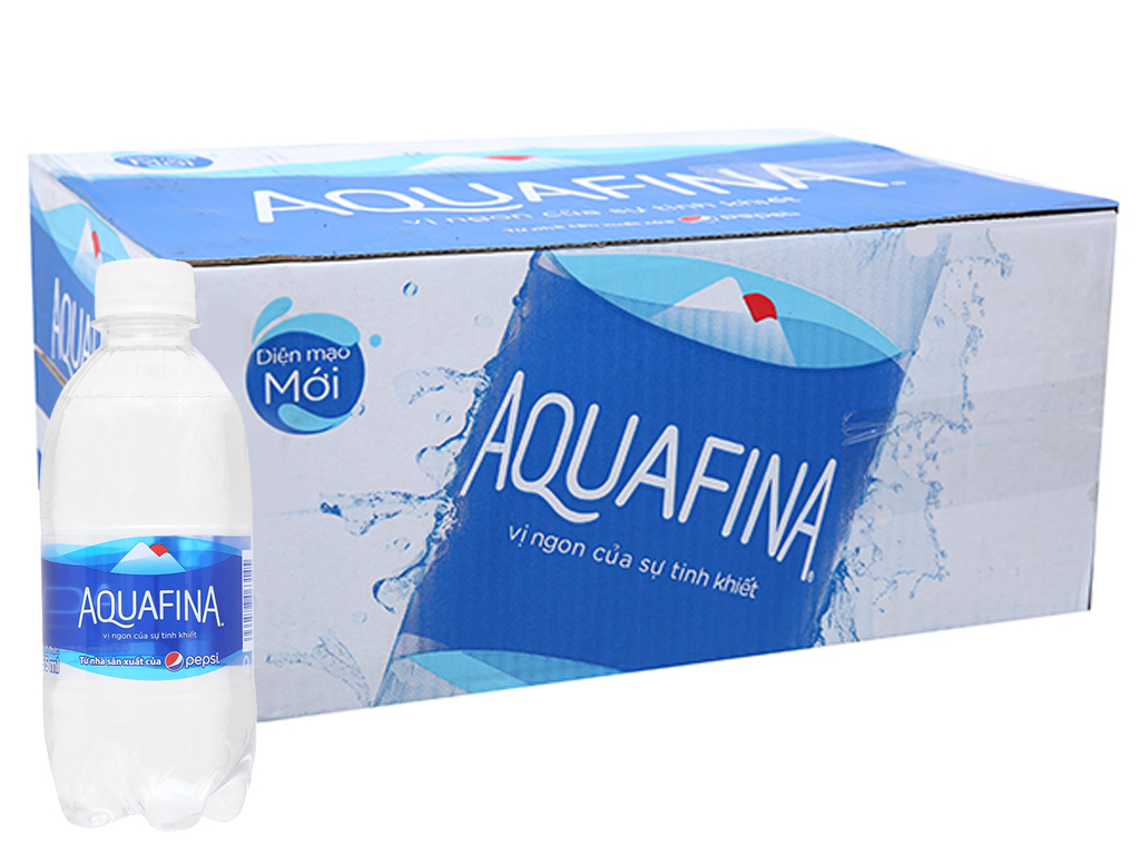 Nước uống tinh khiết Aquafina 355ml*24chai