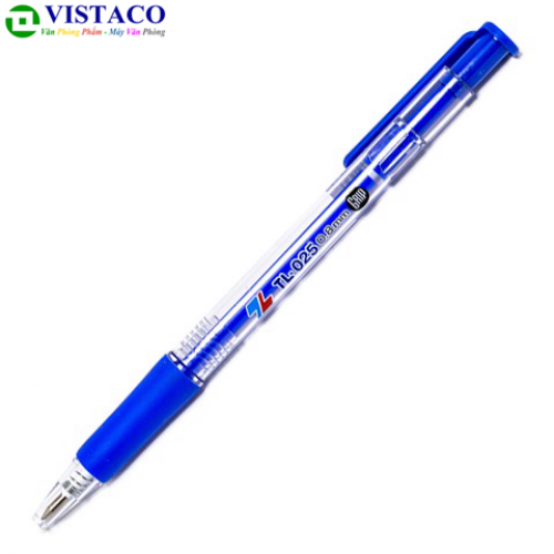 Bút bi TL025 Grip xanh Thiên Long