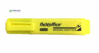 Bút dạ quang FO HL-05 vàng Flexoffice