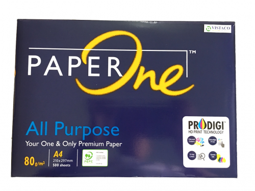Giấy Paper One A4 80gsm 500 tờ/ream